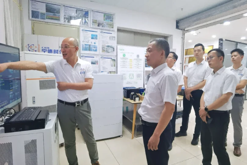 GRGTEST visits Xinrui New Energy Laboratory1 GRGTEST visits Xinrui New Energy Laboratory1
