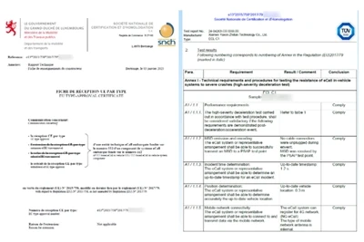GRGTEST Assists Yaxon Connect in Obtaining Batch Of NG ECall Certificates